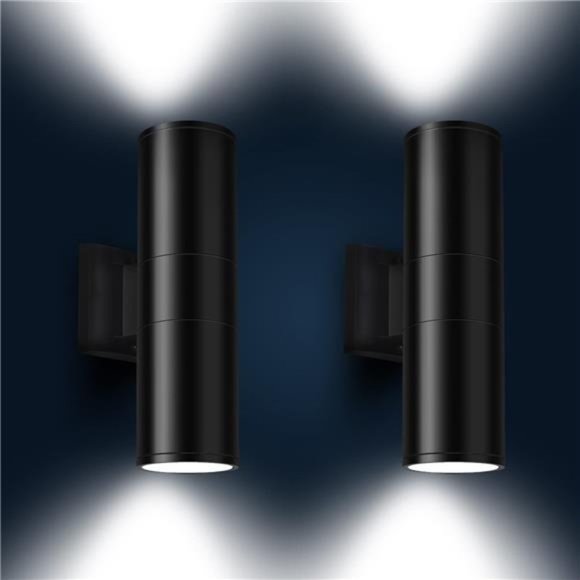 Outdoor Wall Light,Dusk to Dawn Exterior Lighting with Sensor  (2 Pack) - Picture 1 of 7